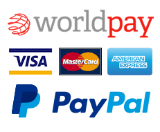 Credit Card WorldPay Paypal Logo
